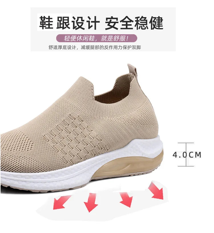 new women's shoes fashion casual sports shoes Breathable comfortable light running shoes women's shoes