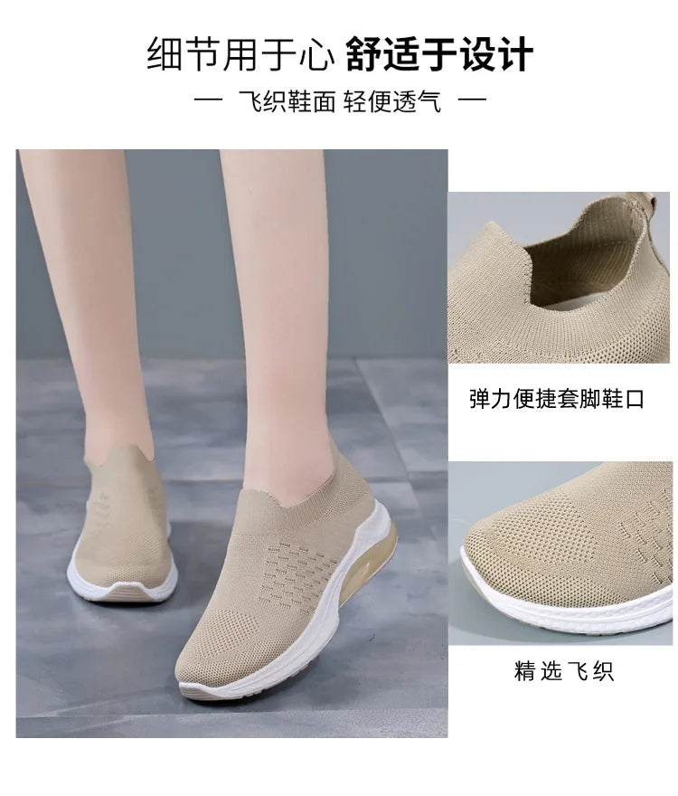 new women's shoes fashion casual sports shoes Breathable comfortable light running shoes women's shoes