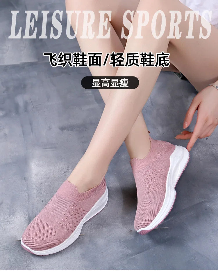 new women's shoes fashion casual sports shoes Breathable comfortable light running shoes women's shoes