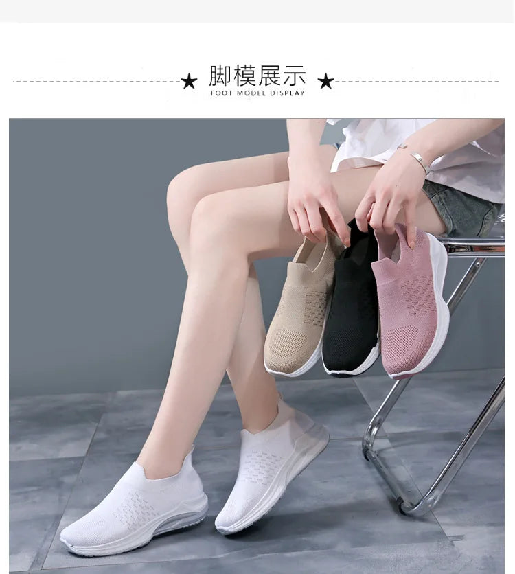 new women's shoes fashion casual sports shoes Breathable comfortable light running shoes women's shoes